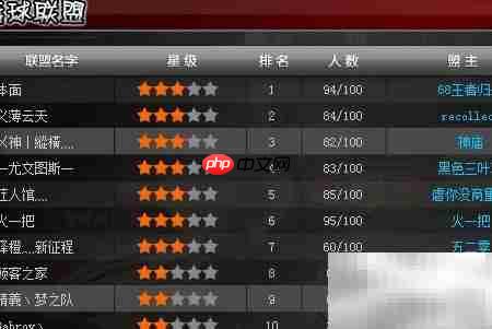 梦之队页游联盟加入指南