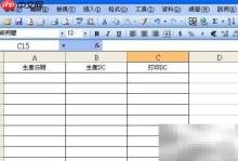 Excel日期自动转DC方法