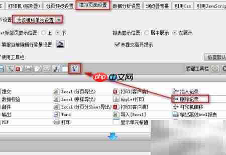 FineReport行式填报表开发