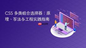CSS 多类组合选择器:原理、写法与工程实践指南