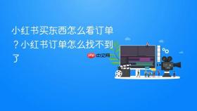 小红书买东西怎么看订单?小红书订单怎么找不到了
