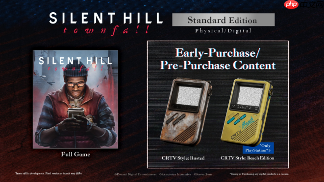 SILENT HILL: Townfall 今日推出