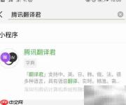 微信多国语言翻译技巧
