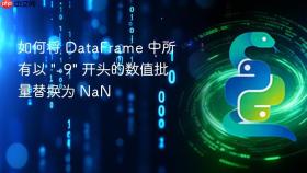 如何将 dataframe 中所有以