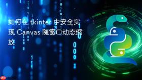 如何在 tkinter 中安全实现 Canvas 随窗口动态缩放