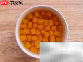 芋圆蜜豆冰粉制作方法