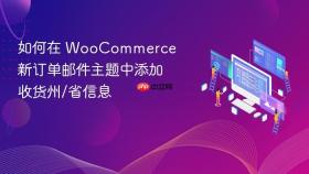 如何在 WooCommerce 新订单邮件主题中添加收货州/省信息
