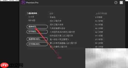 Pr制作电视节目数据设置