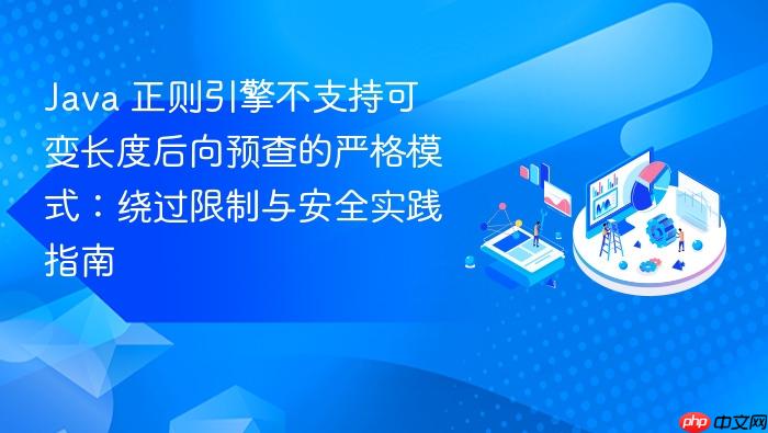 Java 正则引擎不支持可变长度后向预查的严格模式:绕过限制与安全实践指南