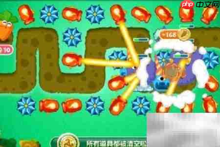 保卫萝卜32关挑战攻略
