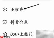 抖音极速版如何查看小程序