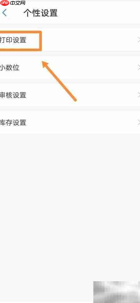 账王记账打印设置更改方法