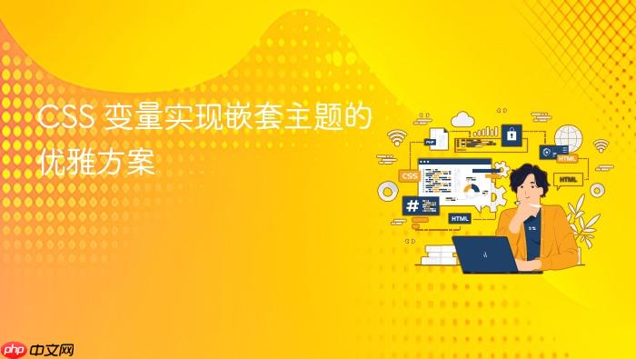 CSS 变量实现嵌套主题的优雅方案