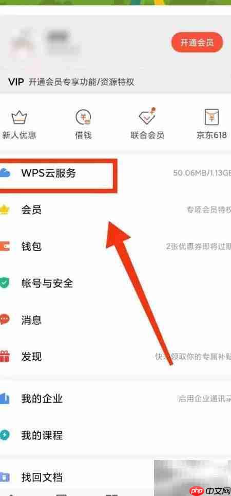 如何查看WPS文件备份