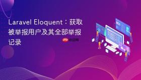 Laravel Eloquent:获取被举报用户及其全部举报记录