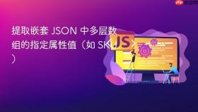 提取嵌套 JSON 中多层数组的指定属性值(如 SKU)