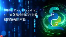 如何在 Polars LazyFrame 中高效填充时间序列数据的缺失时间戳