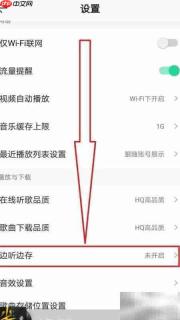 QQ音乐免费边听边存设置