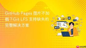 GitHub Pages 图片不加载?Git LFS 支持缺失的完整解决方案