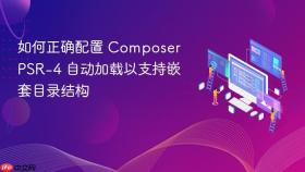 如何正确配置 Composer PSR-4 自动加载以支持嵌套目录结构
