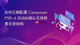 如何正确配置 Composer PSR-4 自动加载以支持嵌套目录结构