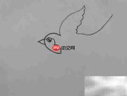 燕子简笔画:轻松学会飞翔姿态