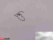 燕子简笔画:轻松学会飞翔姿态