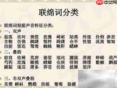 连绵词是什么?一文读懂
