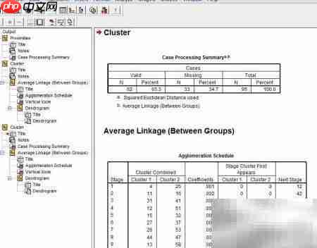 SPSS系统聚类分析入门
