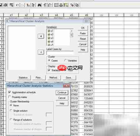 SPSS系统聚类分析入门
