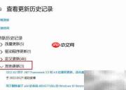 Win10查看更新记录方法