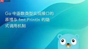 Go 中函数类型实现接口的原理与 fmt.Println 的隐式调用机制