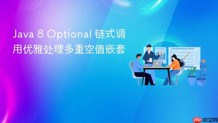 Java 8 Optional 链式调用优雅处理多重空值嵌套