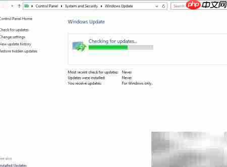Server 2012系统更新开启方法