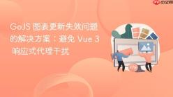 GoJS 图表更新失效问题的解决方案：避免 Vue 3 响应式代理干扰