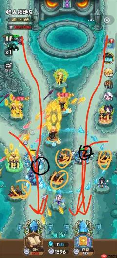 王国大作战前线主线49-5通关攻略