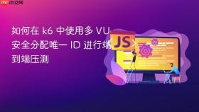 如何在 k6 中使用多 VU 安全分配唯一 ID 进行端到端压测