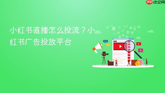 小红书直播怎么投流?小红书广告投放平台