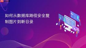 如何从数据库路径安全复制图片到新目录