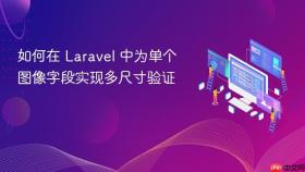 如何在 Laravel 中为单个图像字段实现多尺寸验证