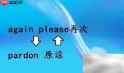 英语课堂常用语速记