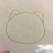 博美狗简笔画教程
