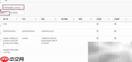 vCenter 6.7用户添加与权限配置