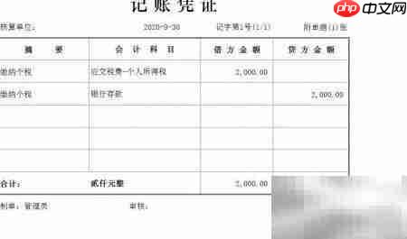 业务提成如何做账