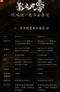 《影之刃零》10.27预下载10.29开服！PC端配置与预下载准备一览 