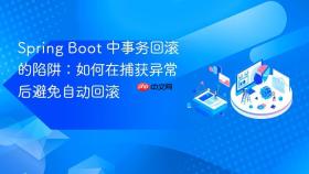 Spring Boot 中事务回滚的陷阱：如何在捕获异常后避免自动回滚
