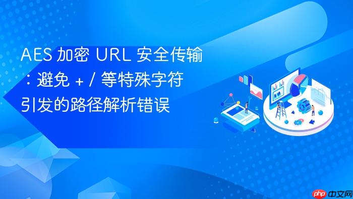 AES 加密 URL 安全传输:避免 + / 等特殊字符引发的路径解析错误