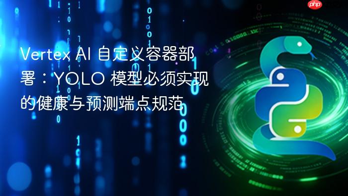 Vertex AI 自定义容器部署:YOLO 模型必须实现的健康与预测端点规范