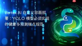 Vertex AI 自定义容器部署：YOLO 模型必须实现的健康与预测端点规范
