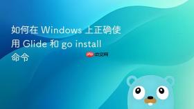 如何在 Windows 上正确使用 Glide 和 go install 命令